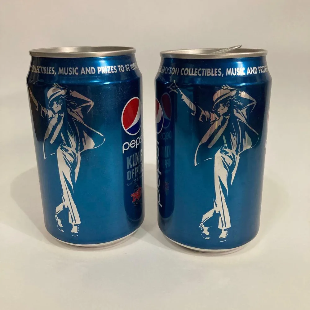 Pepsi Michael Jackson 空き缶 2本セット