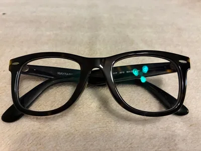 Ray-Ban WAYFARER ダークブラウン メガネ