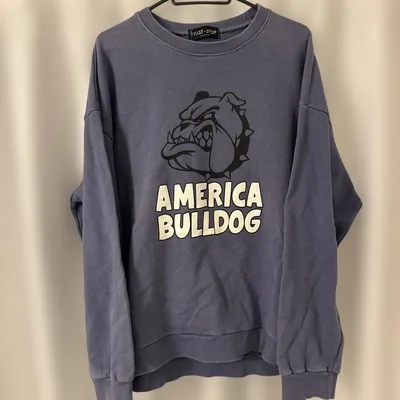 MUST-STOP AMERICA BULLDOG スウェット