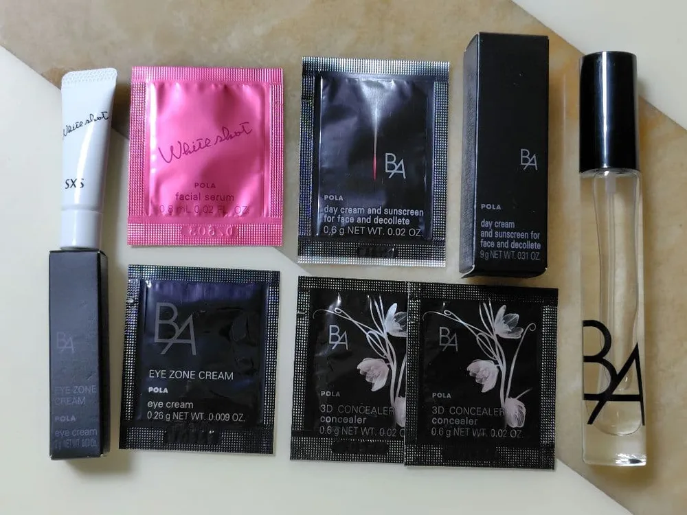POLA B.A アイゾーンクリーム、ライトセレクター、3Dコンシーラー