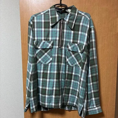 SUGAR CANE シュガーケーン ハーフジップ シャツ