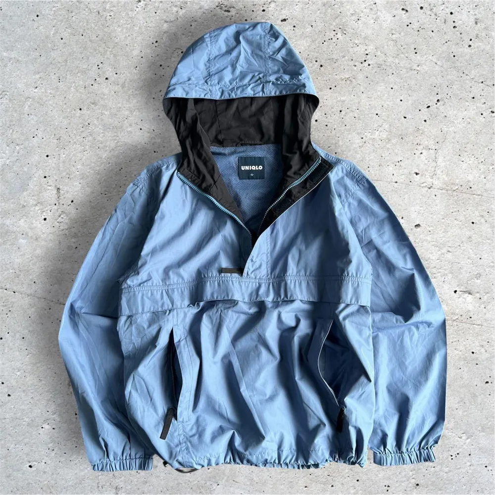 00s Old Uniqlo nylon anorak Parker