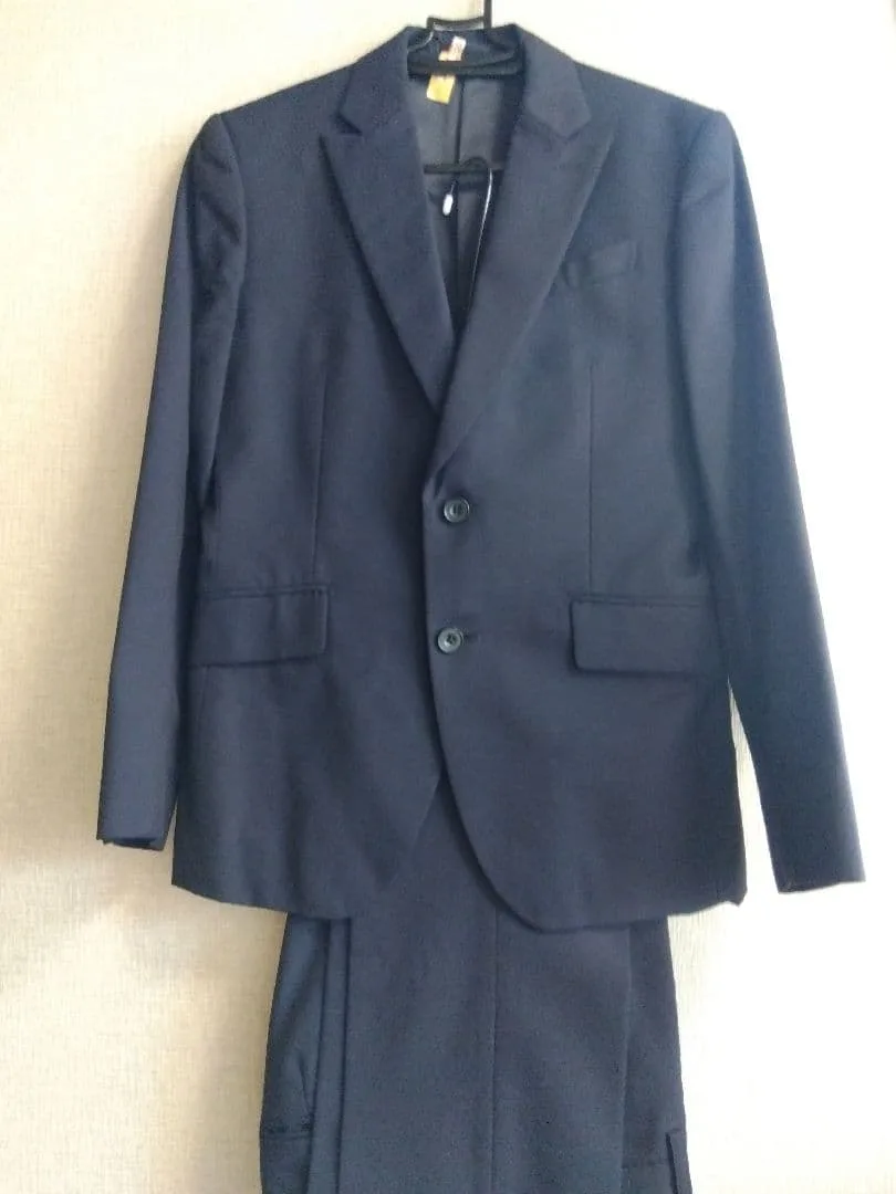 A.S.M ビジネススーツ サイズS クリーニング済
