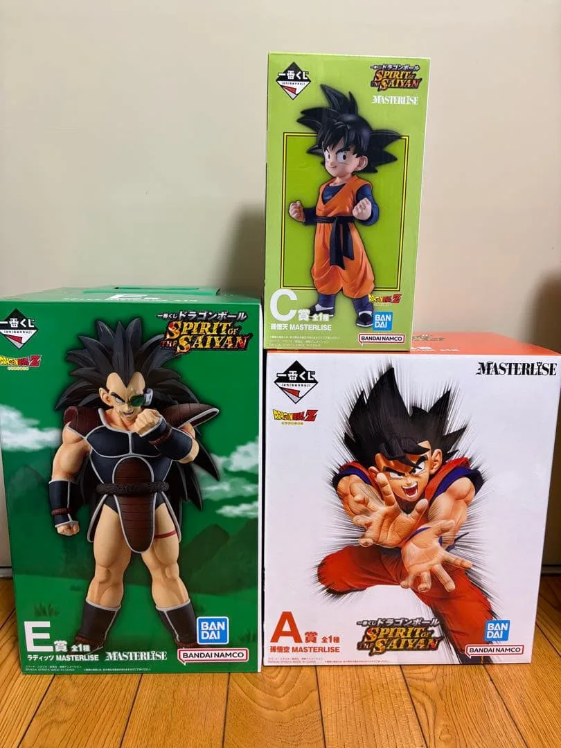 一番くじドラゴンボールSPIRIT OF THE SAIYANA賞・C賞・E賞