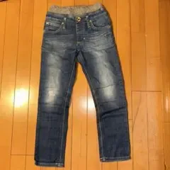 Lee キッズ デニムパンツ 長ズボン ウエストゴム