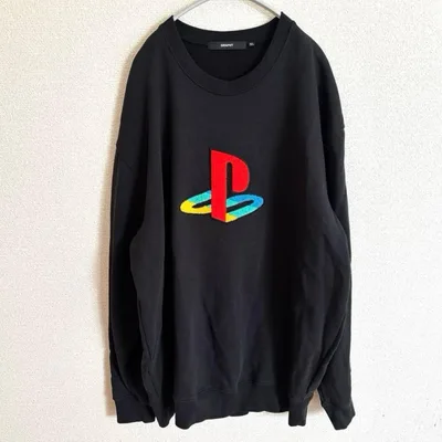 GPAPHT PlayStation刺繍ロゴスウェットトレーナーXL限定ブラック