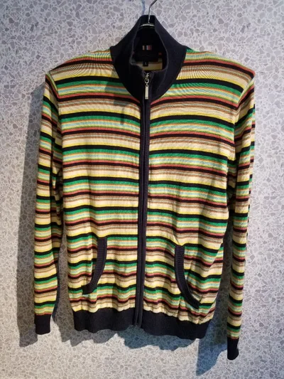 Paul Smith マルチボーダーニットジャケット