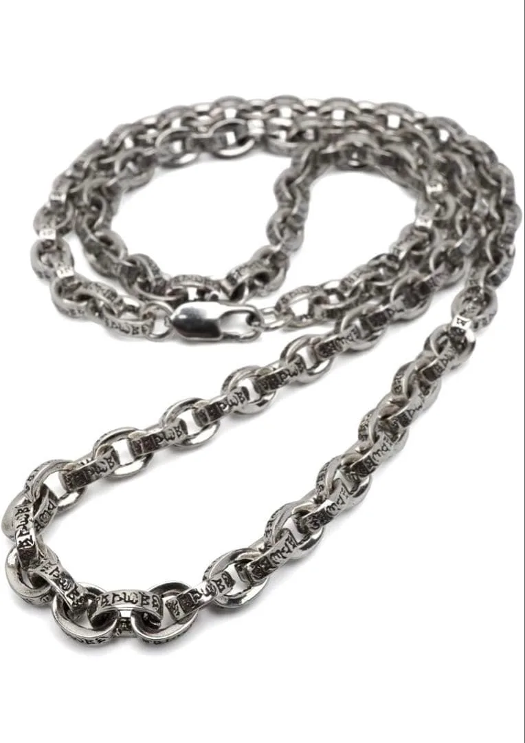 SILVER KYASYA 六字真言 ネックレス チェーン 60センチ