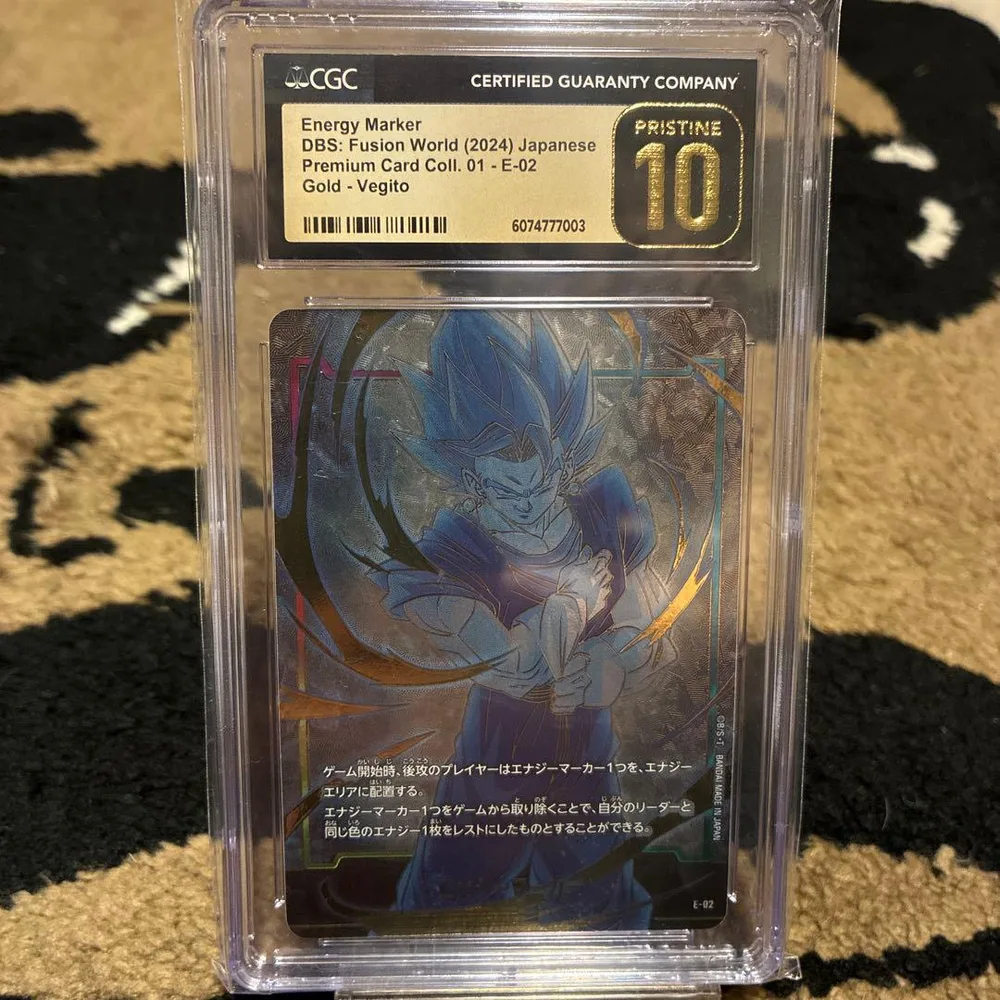 CGC10PRISTINE エナジーマーカー ベジット チャンピオンシップセット