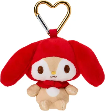 【レビュー投稿で次回使えるクーポンプレゼント中!】サンリオ SANRIO ミニマスコットホルダー リトルフォレストフェロォ ぬいぐるみキーホルダー キーリング バッグチャーム 175641