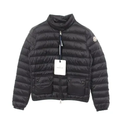 【8%OFFクーポン×P5倍 10/10 0時〜10/13 9:59】モンクレール MONCLER LANS ダウンジャケット 衣料品 アウター ナイロン レディース ブラック系 1A10100530489992 【新品】
