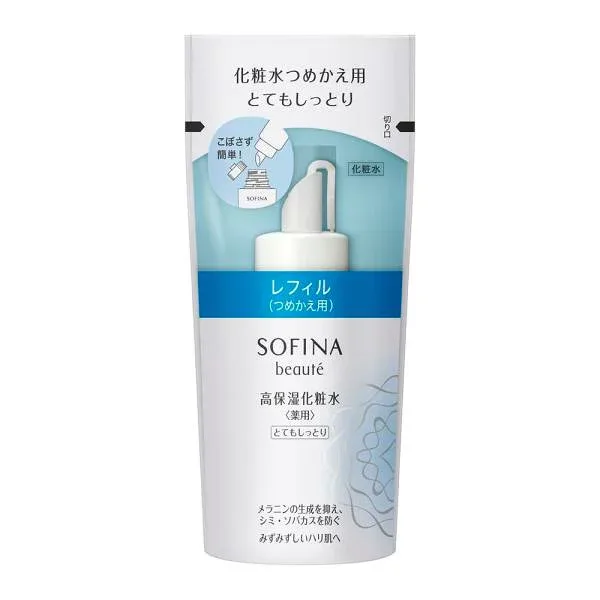 【送料込み】花王 ソフィーナ ボーテ 高保湿化粧水 【薬用】とてもしっとり つめかえ用(130ml)