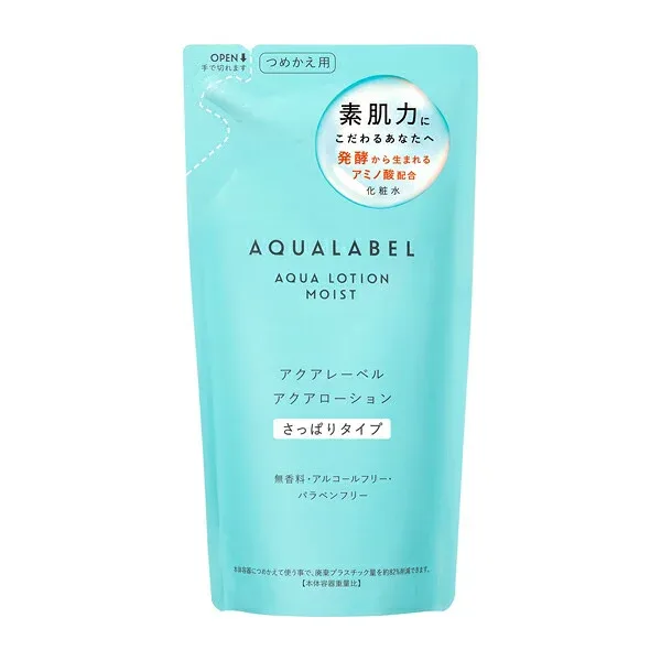 【送料込み】資生堂 アクアレーベル アクアローション さっぱり つめかえ用(180ml)