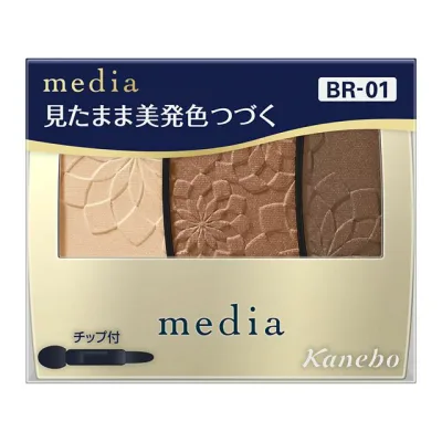 カネボウ メディア グラデカラーアイシャドウN BR−01