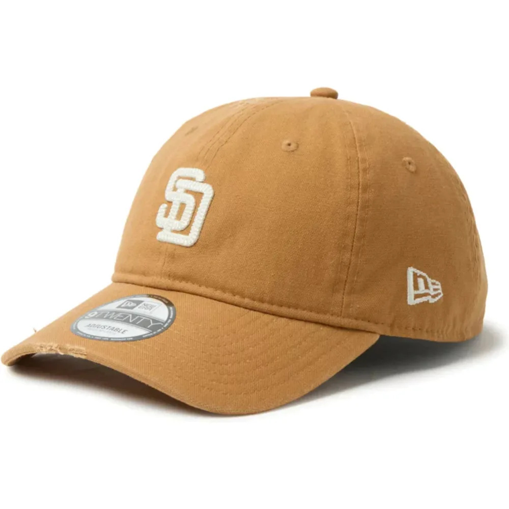 【New Era メンズ キャップ 帽子 ニューエラ】 9TWENTY SADPADCO DAMDUC CAP ライトブラウン