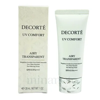 【国内正規品】 コスメデコルテ UV コンフォート エアリートランスペアレント / SPF45 / PA+++ / 30mL / アロマティックグリーンティの香り ネコポス発送