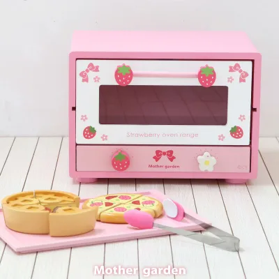 おままごとセット 木製おもちゃ キューティー オーブンレンジ マザーガーデン ままごと レンジ 玩具 オーブン セット 電子レンジ キッチン家電 4歳 3歳 女の子 誕生日 プレゼント 木のおもちゃ