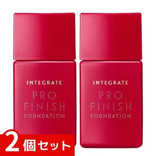 インテグレート ファンデーション プロフィニッシュ リキッド オークル20 自然な肌色 30ml x2個セット 4901872973934 #