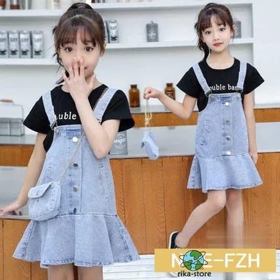 子供服 セットアップ キッズ 女の子 春夏 トップス 半袖 ブラウス tシャツ スカート ロング丈 サロペット 韓国子ども服 ジュニア ベビー服 おしゃれ 可愛い 新作