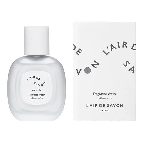 L'air De SAVON(レールデュサボン) フレグランスミスト エアオアシス フレグランスウォーター リリーブウィズ (レモン アップルミント の香り) 60ml ボディミスト 香水 メンズ レディース ユニセックス エチケット