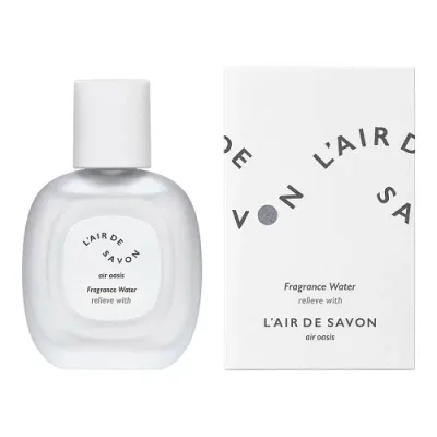 L'air De SAVON(レールデュサボン) フレグランスミスト エアオアシス フレグランスウォーター リリーブウィズ (レモン アップルミント の香り) 60ml ボディミスト 香水 メンズ レディース ユニセックス エチケット