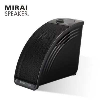 【公式】ミライスピーカー MIRAI SPEAKER Mini テレビの音量上げずに、言葉くっきり 曲面サウンド 小型 テレビ 音 高齢者 家族 簡単 敬老の日プレゼントに