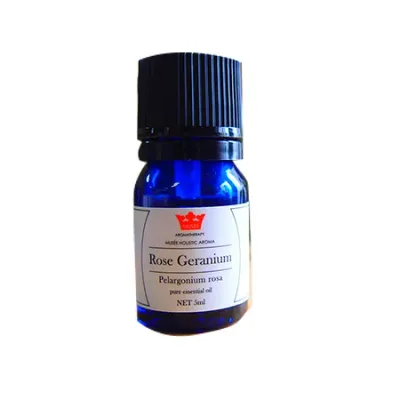 【ミュゼホリスティックアロマ】 精油 ローズゼラニウム 5ml3個セット