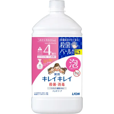 【医薬部外品】キレイキレイ 薬用泡ハンドソープ つめかえ用特大サイズ 800ml