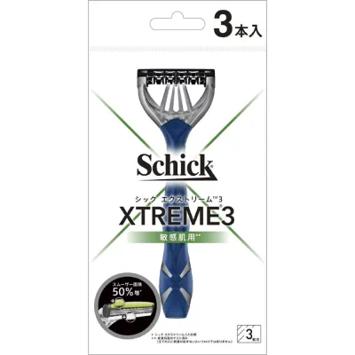 シック エクストリーム3 敏感肌用 3本入