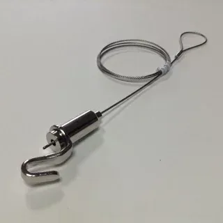 送料無料!(メール便にて)ピクチャーレール用自在パワーミニワイヤー自在50.70.100cm