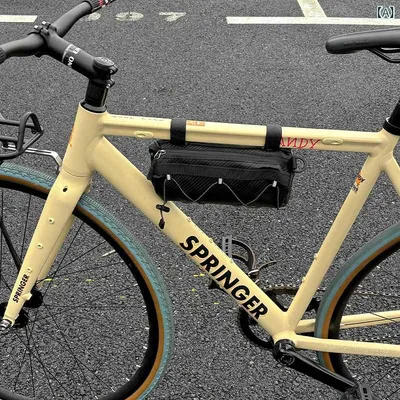 マウンテンバイク ホルダー バッグ 自転車 バッグ フロント ビーム バッグ大容量 防水 マウンテンバイク ロード バイク ポータブル 装飾