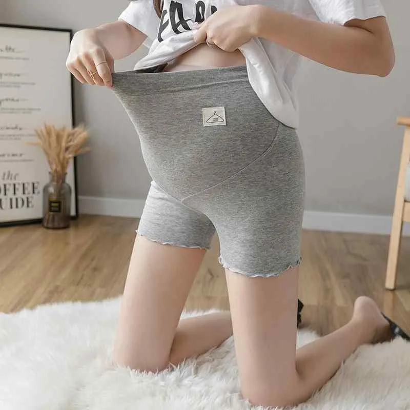 ショートパンツ レディース マタニティ 妊婦用 3分丈 半ズボン 薄手 接触冷感 吸湿速乾 サマーパンツ 夏用 通気性 ストレッチ 伸縮性 柔らかい ゆったり 締め付けない お腹周りカバー 体系カバー 大きいサイズ プラスサイズ 着痩せ 細見え 普段使い