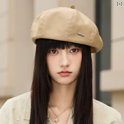 ベレー帽 レディース かわいい イギリス 風 レトロ ベレー 帽 レディース 春夏 韓国 フェイス 小夏 ペインター ハット