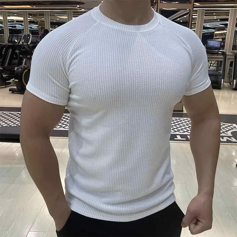 トレーニングウェア メンズ 半袖 トップス Tシャツ 丸首 クルーネック 伸縮性 ストレッチ フィット感 通気性 スポーツウェア 筋トレ ジム用 フィットネス 運動用 ヨガ ランニング ジョギング 部屋着 カジュアル 無地 シンプル 速乾 吸汗性 イン