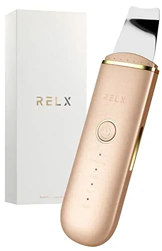 【上級認定エステティシャン監修】 RELX ウォーターピーリング 美顔器 超軽量70g【国内メーカー】多機能美顔器 超音波 ems イオン ピ