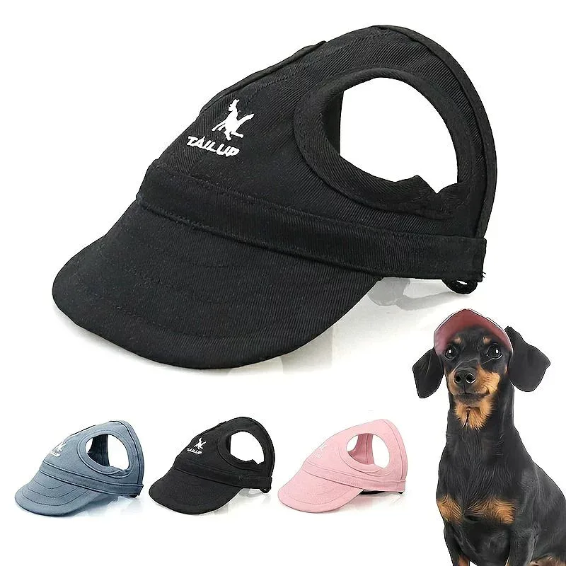 ペット用 帽子 ハット ドッグハット キャップ 犬用 熱中症対策 夏バ防止テ 日射病防止 日除け 日よけ 犬サンバイザー 可愛い 耳 かわいい 耳穴付き 春 夏 秋 お散歩 お出かけ