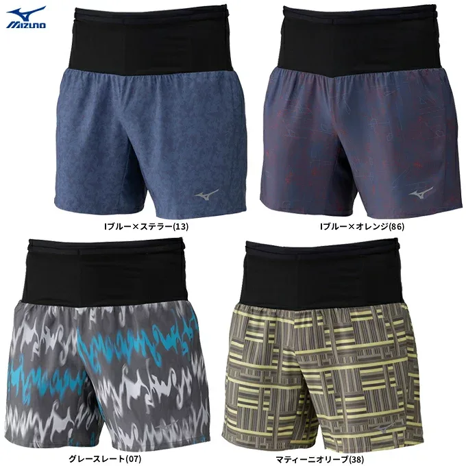 ◆メール便対応商品◆MIZUNO(ミズノ)マルチポケットパンツ グラフィック 6インチ(J2MBC014)(スポーツ/トレーニング/ランニングパンツ/ランパン/フィットネス/ウェア/短パン/男女兼用/ユニセックス)