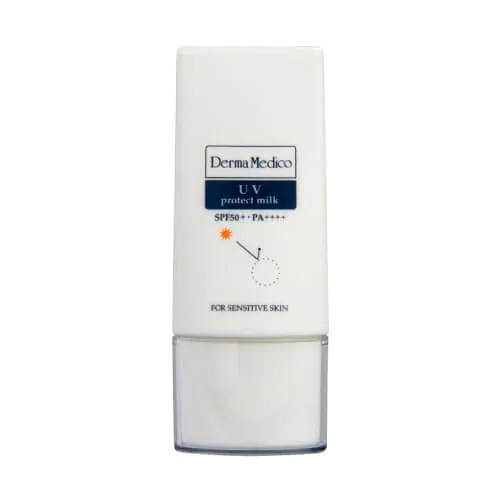ダーマメディコ UVプロテクトミルク (SPF50+ PA++++) 【 敏感肌/derma medico/日焼け止め/日焼止め/ウォータープルーフ/UV/乳液】【オススメ】【メール便】