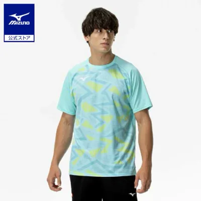 卓球 ゲームシャツ ミズノ 公式 メンズ レディース MIZUNO シャツ 日本卓球協会公認商品 ブルーラディアンス