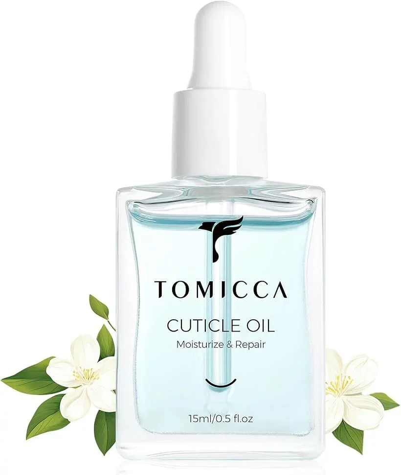 ネイルキューティクルオイル 保湿 植物精油 爪オイル (ジャスミン, 15ml)
