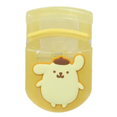 コスメ雑貨 ポムポムプリン マスコット付きアイラッシュカーラー サンリオ アイプランニング メイク用品 化粧 アイメイク マシュマロポップ