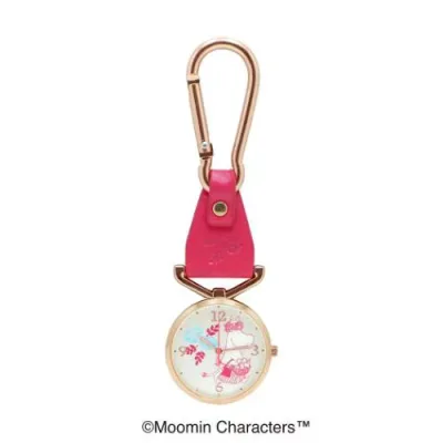 キーホルダー 時計 ムーミン カラビナウォッチ 2 MAMPI 北欧 フィールドワーク プレゼント 母の日 女性 バッグチャーム メール便可 マシュマロポップ