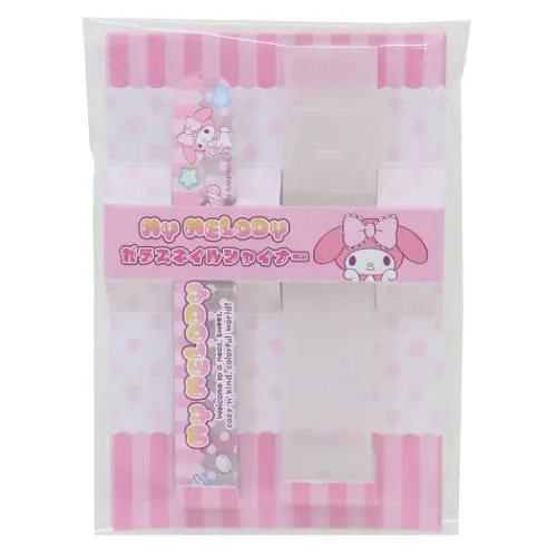 【最大1000円OFFクーポン!】\期間限定SALE価格/マイメロディ コスメ雑貨 ガラスネイルシャイナー サンリオ サンタン 爪やすり 爪みがき キャラクター グッズ メール便可