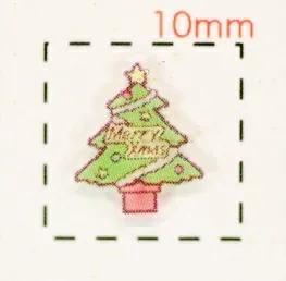 Christmasツリー【クリスマス ネイル&デコシール】(1)/1シート9枚入