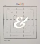 【スワロフスキー27個付イニシャルシール】(ドコモ スマホ&デコ電・ケース・カバー)記号SV(大)&-3