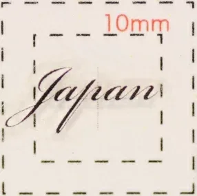 名前 ネイルシール【アルファベット・イニシャル】デザイン( Japan ジャパン)1シート6枚入(結婚式 ネイル シール ネイルシール ハンドメイド ネイルアート アート 犬 猫 ドッグ キャット 素材 材料 サロン ネイルサロン 卸 セルフ 人名 ペット)