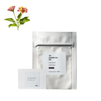 ランタナカマラ・エッセンシャルオイル・オーガニック/テスター(・有機栽培・・Organic) 100% ピュア 天然 植物 無添加 精油 アロマ オイル 香水 オーデコロン ルームスプレー ルームディフューザー
