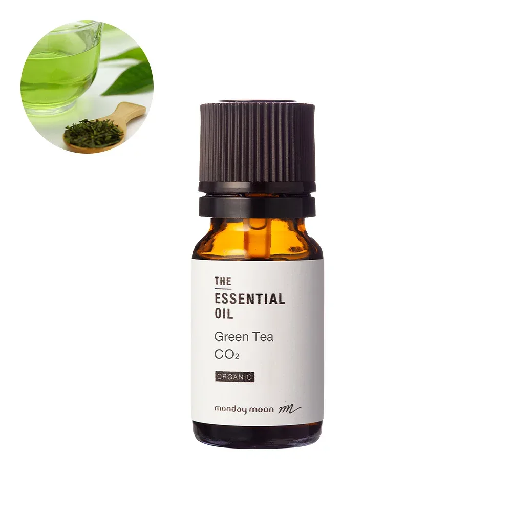 【今だけP10倍】グリーンティーCO2・エッセンシャルオイル・オーガニック/10ml(有機栽培・Organic)天然 植物 無添加 精油 アロマ オイル 香水 オーデコロン ルームスプレー ルームディフューザー 緑茶 グリーンノート フローラル系 調香 フレグランス 香料 和
