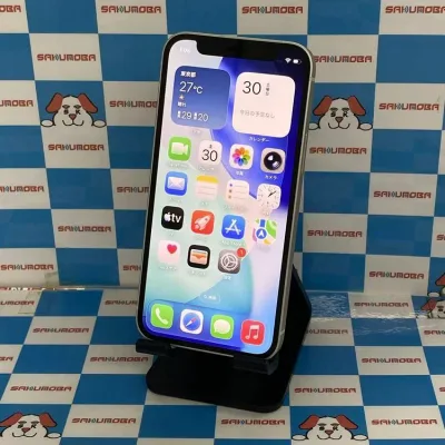 【中古】iPhone12 mini 64GB ホワイト MGA63J/A docomo版SIMフリー