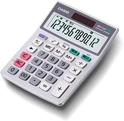 【ポイント2倍】 【クーポン付】 カシオ グリーン購入法適合電卓 12桁 ミニジャストタイプ MW-12GT-N エコマーク認定 送料無料